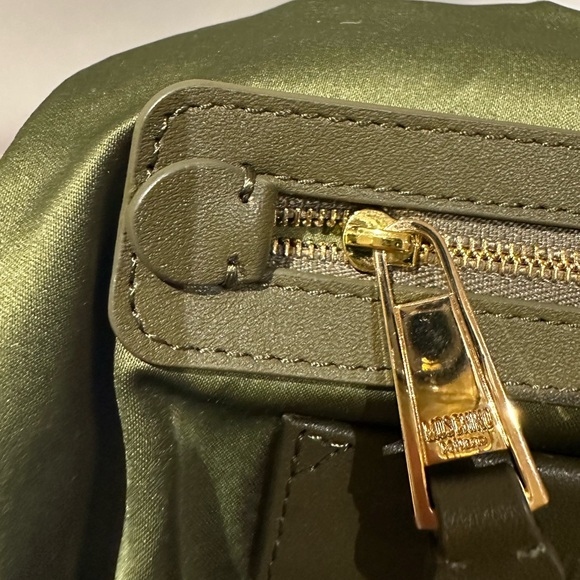 Moschino Studded Logo Backpack Quilted Nylon - Picture 4 of 16